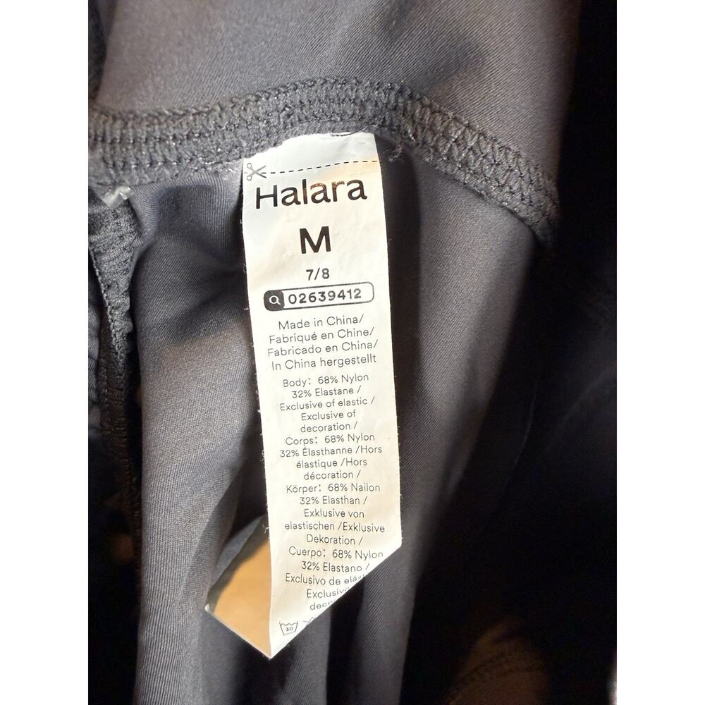 HALARA Gray Ultrasculpt Scrunch Butt Medium High Waisted 7/8 Length Seamless - Picture 5 of 5